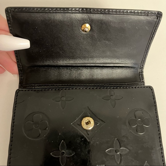 Louis Vuitton Black Monogram Vernis Bi-Fold Wallet - Picture 3 of 3
